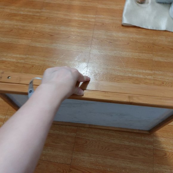 Bamboo Bed Breakfast Tray Bed Trays for Eating with Folding Legs Working In Bed - Picture 8 of 9